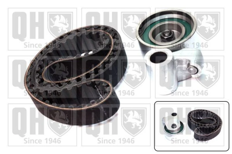 Image of QUINTON HAZELL Timing belt kit QUINTON HAZELL QBK855