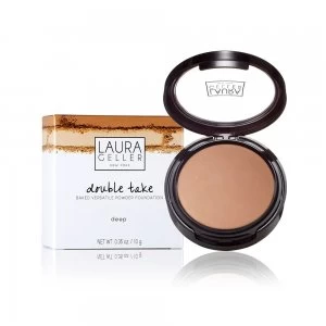 Image of Laura Geller Double Take Baked Versatile Powder Foundation Deep