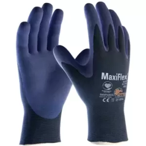 Image of Atg 34-244-B MaxiFlex Elite Dotted Palm Coated Size 9