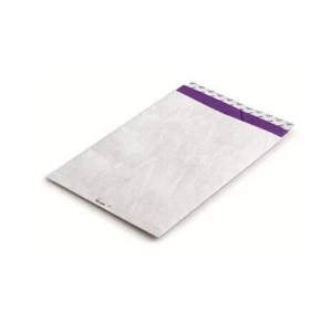 image of Tyvek Envelope C4 324x229mm 55gm2 Peal and Seal White Pack of 100