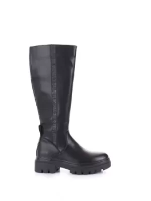 Image of REPLAY Boots Women Black PELLE