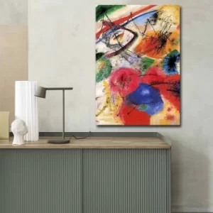 Image of 70100FAMOUSART-065 Multicolor Decorative Canvas Painting