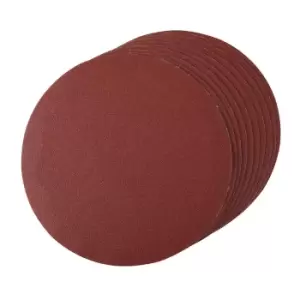 Image of Silverline Hook & Loop Discs 180mm 10pk 180mm 120 Grit 427660