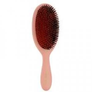 image of Mason Pearson Boar Bristle and Nylon Medium Junior Brush Pink