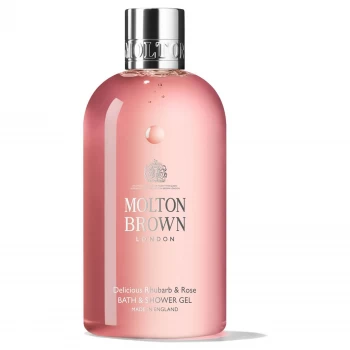 image of Molton Brown Delicious Rhubarb & Rose Bath & Shower Gel 300ml