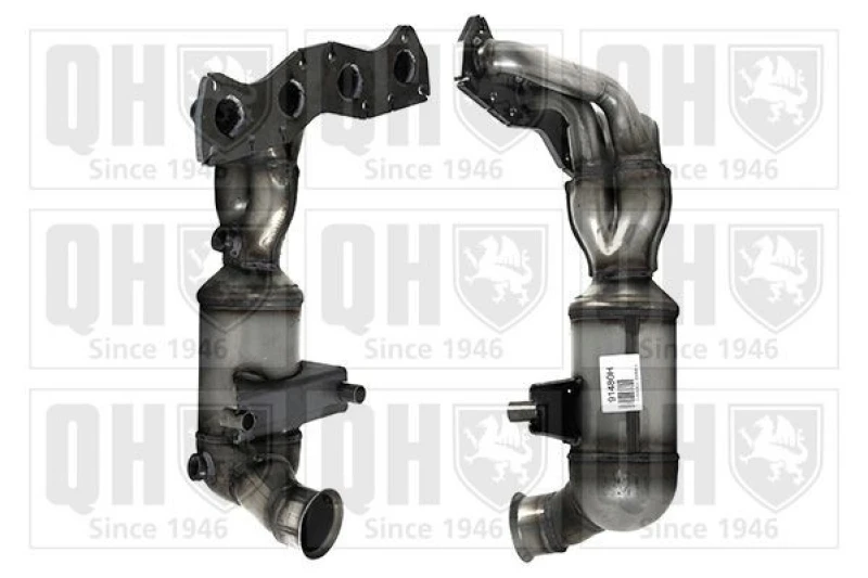 Image of QUINTON HAZELL Catalytic converter QUINTON HAZELL QCAT91480H