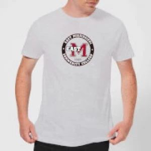 Image of East Mississippi Community College Seal Mens T-Shirt - Grey - 3XL