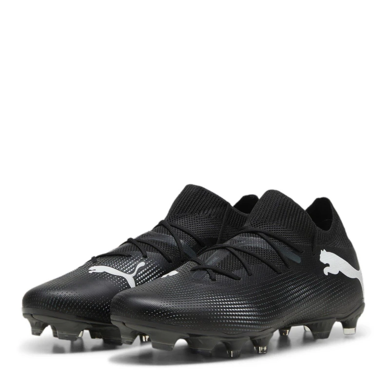 Image of Puma Future 7 Match Rush Firm Ground Football Boots - Black 6