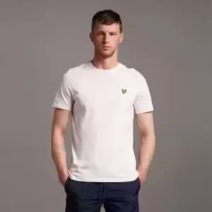 Image of Mens Plain T-Shirt - Light Pink - L