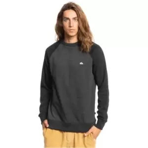 Image of Quiksilver Everyday Crew Sweatshirt Mens - Black