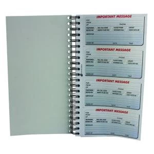 Image of Q-Connect Duplicate Telephone Message Book 400 Messages KF01336