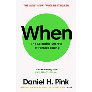 Image of When The Scientific Secrets of Perfect Timing Paperback / softback 2019