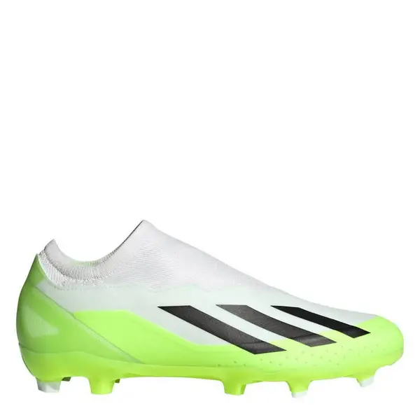 Image of adidas X Crazyfast League Laceless Firm Ground Football Boots Firm Ground Football Boots 6 (39.3) Black 20353003260