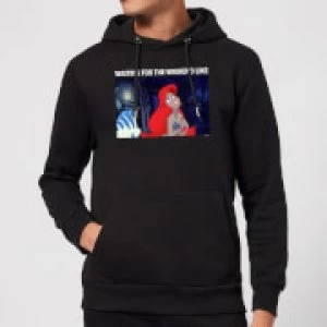 Image of Disney The Little Mermaid Weekend Wait Hoodie - Black - XXL