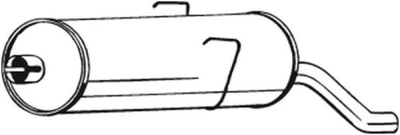 Image of Rear silencer BOSAL 190-759