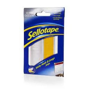 Image of Sellotape Hook And Loop Strip 450mm
