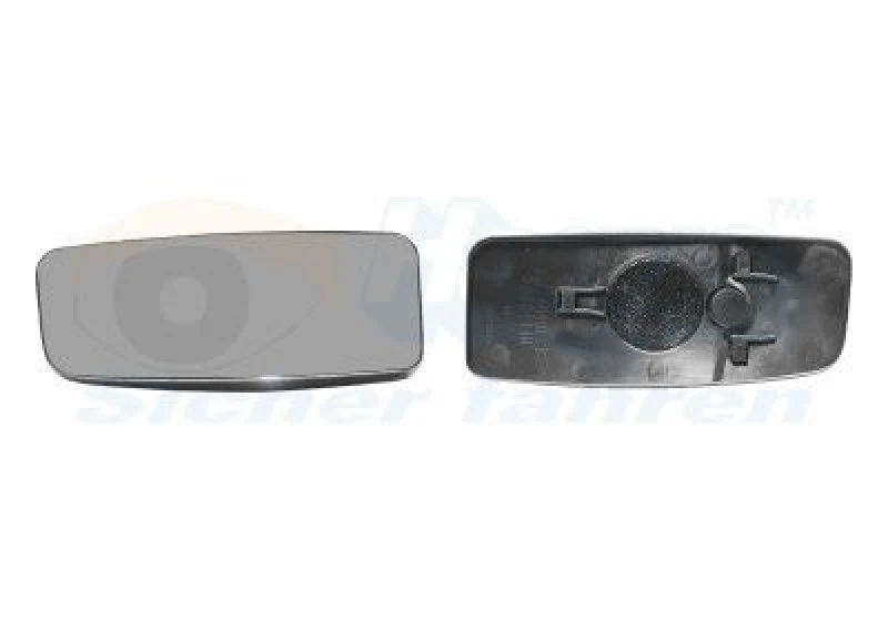 Image of VAN WEZEL Wing mirror glass VAN WEZEL 3077831