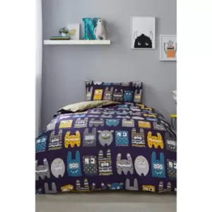 Image of Healthy Growth Monster Reversible Duvet Set