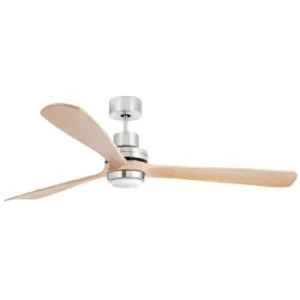 image of Faro LANTAU-G Lantau-G LED Matt Nickel, Pine Ceiling Fan, 3000K