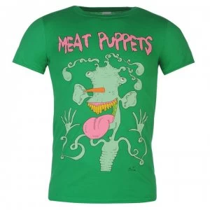 Image of Official Meat Puppets T Shirts Mens - Green