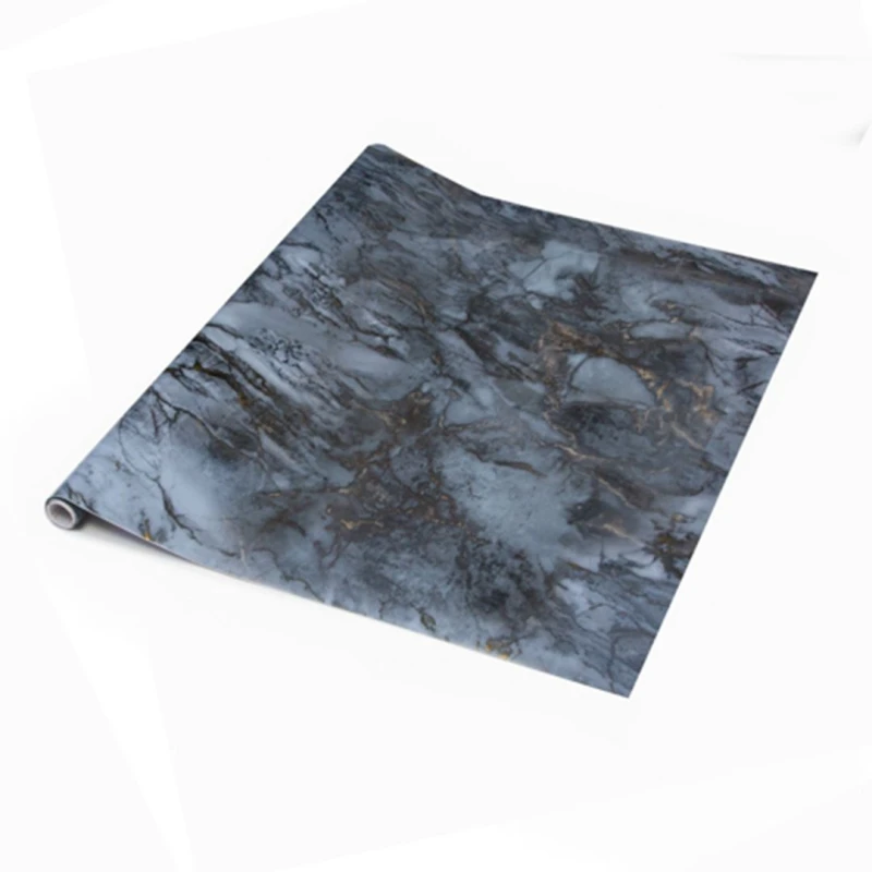 Image of D C Fix dc fix Marble Romeo Gold Self Adhesive Vinyl Wrap Blue unisex 67.5CMX15M