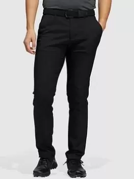 Image of adidas Golf Ultimate365 Primegreen Tapered Pants - Black, Size 40, Men