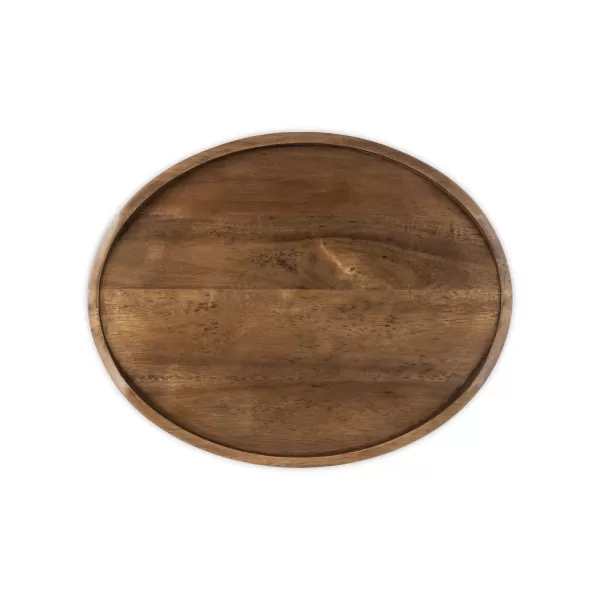 image of Mary Berry Signature Oval Acacia Serving Board Brown