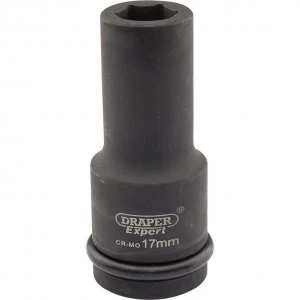 Image of Draper Expert 3/4" Drive Deep Hexagon Impact Socket Metric 3/4" 17mm