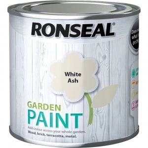 Image of Ronseal General Purpose Garden Paint White Ash 250ml