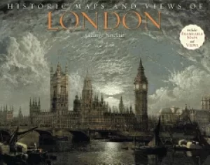 Image of historic maps and views of london 24 frameable maps