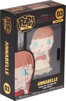 Image of Funko POP! Pin: Horror Enamel Pin - Annabelle