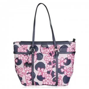 Image of Radley Blossom spot large tote shoulder bag - Grey