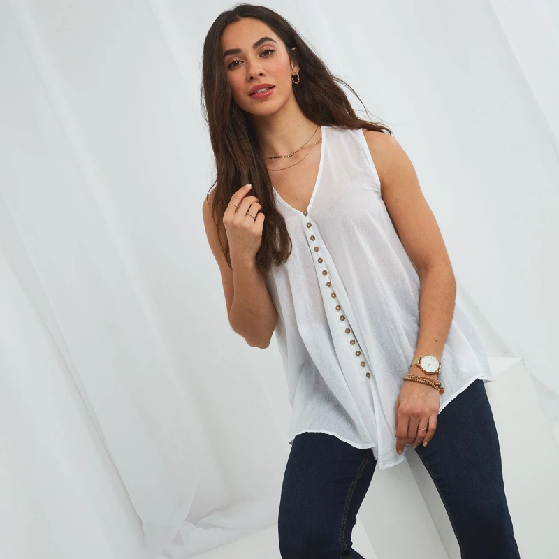 Image of Joe Browns Joe Browns Blouse Womens - White White 10