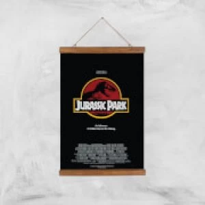 image of Jurassic Park Giclee Art Print - A3 - Wooden Hanger