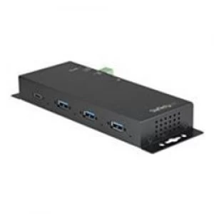 Image of StarTech.com 4 Port USB C Hub 10Gbps - Metal Industrial USB Type-C Hub