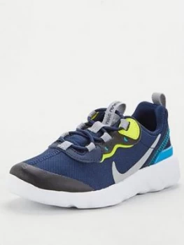 Image of Nike Element 55 Infant Trainer - Navy/Yellow