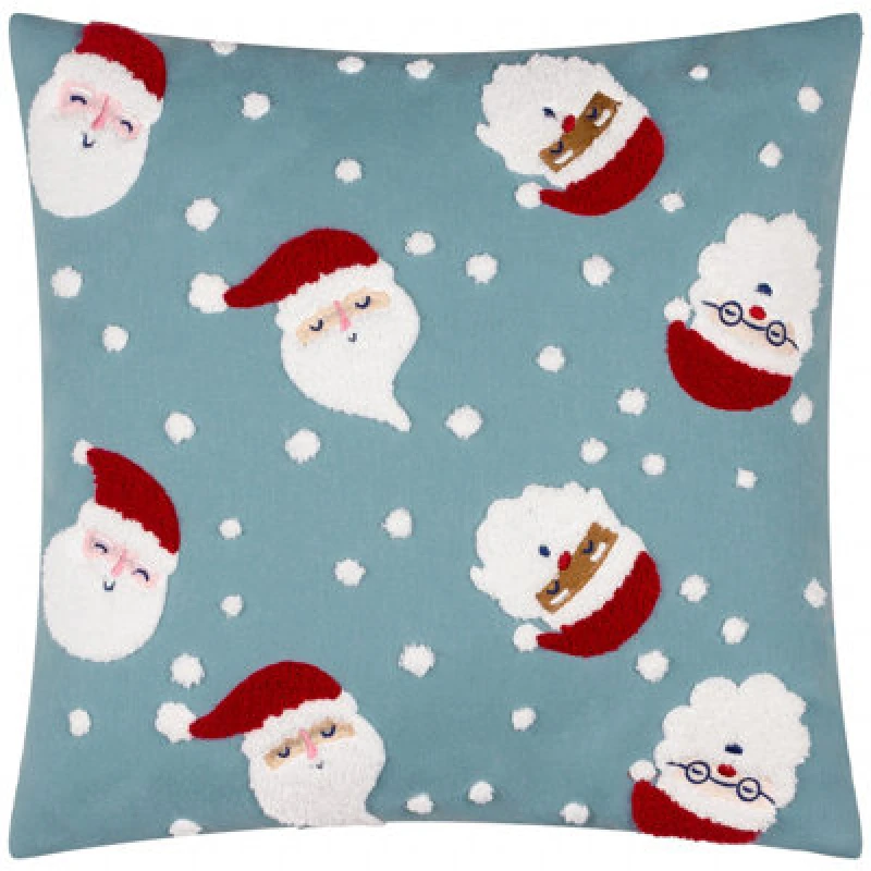 Image of Furn Furn Santas Tufted Cushion Size: 45cm x 45cm Multi 45cm x 45cm Unisex 5025532360779