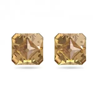 Image of Chroma Yellow Pyramid Cut Stud Earrings 5613680