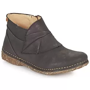 image of El Naturalista ANGKOR womens Mid Boots in Black,9