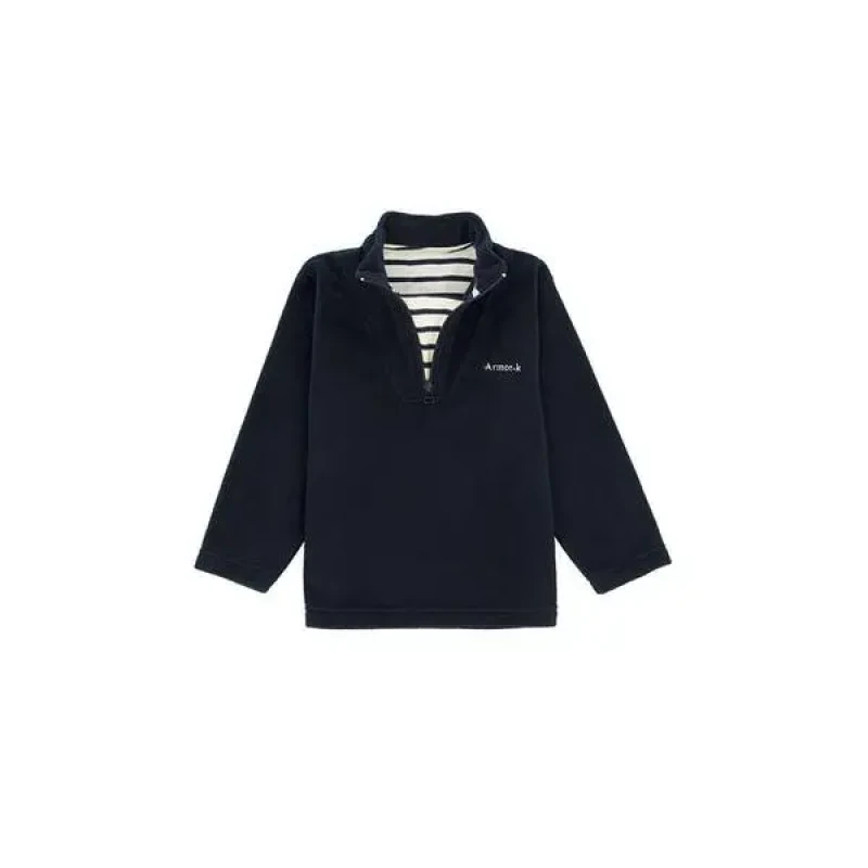 Image of Armor-Lux Polar sweatshirt for kids Armor-Lux titouan Bleu Unisex 10 ans