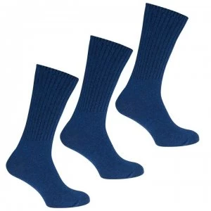 image of Claremont Knit Socks Mens - Blue