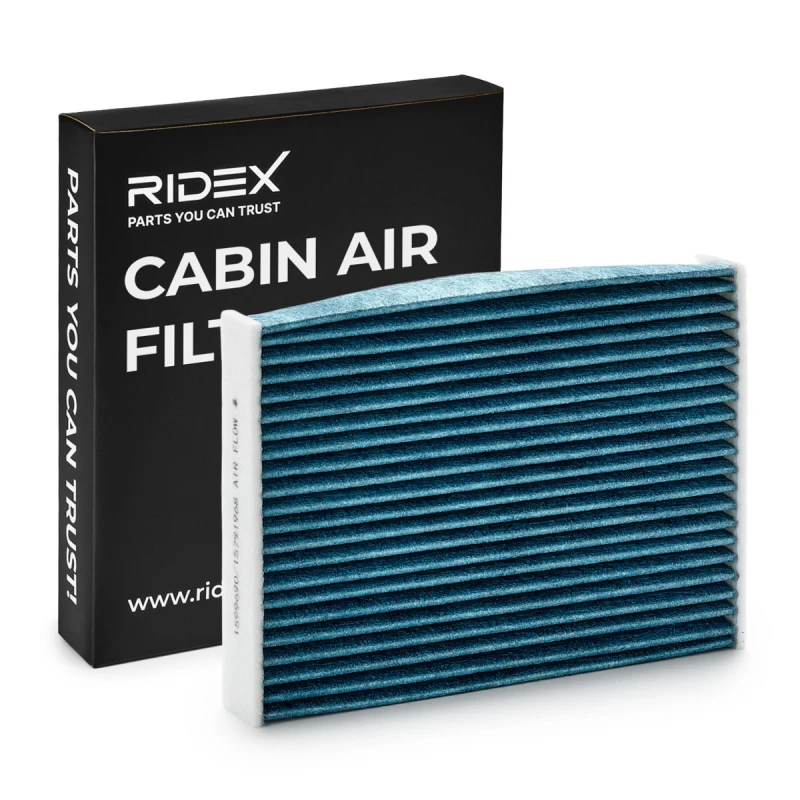 Image of RIDEX 424I0593 Pollen filter with antibacterial action Filter,interior air (424)