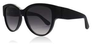 image of Yves Saint Laurent SL M3 Sunglasses Black 001 55mm