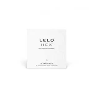 image of LELO Hex Original Condoms 3pcs