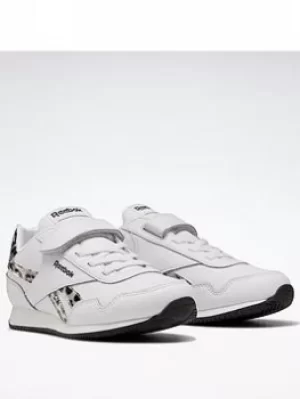 Image of Reebok Royal Classic Jogger 3 Shoes, White/Black, Size 1