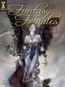 Image of Draw and Paint Fantasy Females by Fleming Tom Paperback
