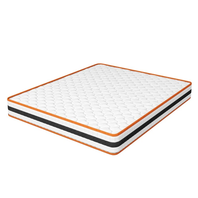 Image of MCC Direct SuperKing Mattress Breathable Memory Foam OEKO-TEX Certified Mattress in White Size: Super King White Unisex Super King