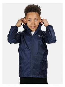 Image of Regatta Blue 'Stormbreak' Lightweight Waterproof Jacket - age 3-4