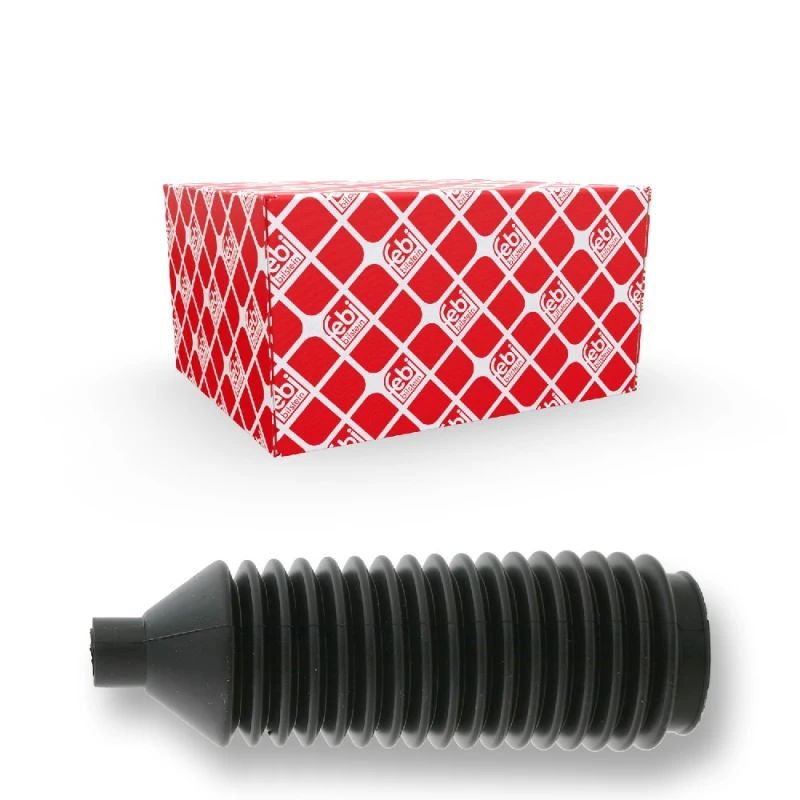 Image of FEBI BILSTEIN 05621 Steering Rack Boot Front Axle Left, Rubber Rubber Bellow,steering (191)