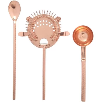 Image of Hotel Collection Copper Bar Tool Gift Set - Copper